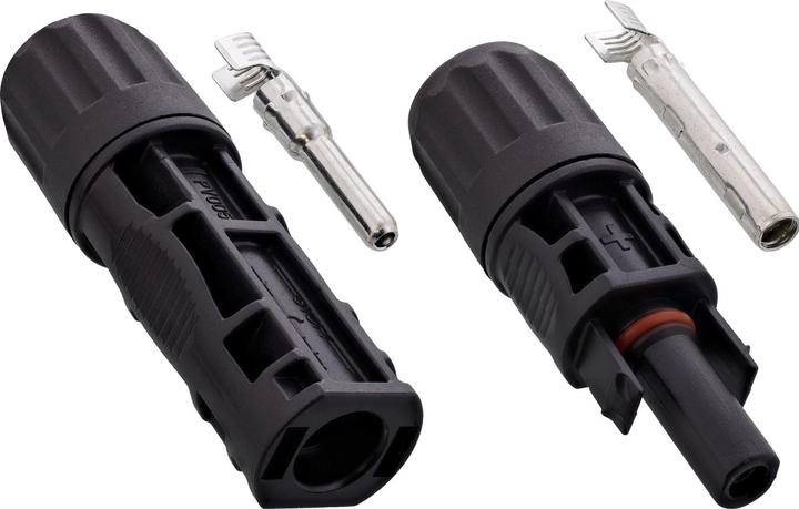 Produktbild InLine Solar Photovoltaik Steckverbinder Set, Stecker + Buchse (Solarstecker)