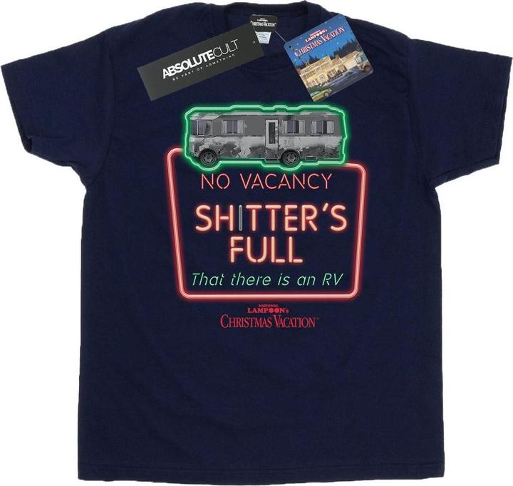 Image du produit National Lampoon´s Vacation National Lampoon's Christmas Vacation - T-shirt GREYSCALE NO VACANCY - Femme (XXL)