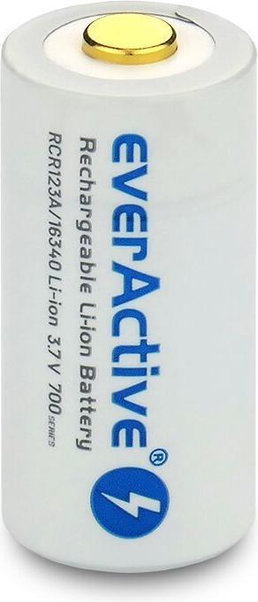 Actual product image Everactive 16340 / RCR123A 3.7V 700 mAh - Rechargeable battery (1 pcs., RCR123A, 650 mAh)