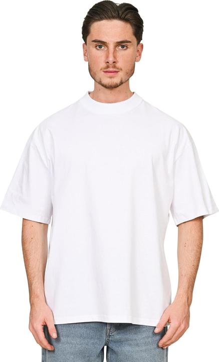 Actual product image Casual Classics Unisex Adult Combed Ringspun Cotton Extended Neckline Oversized T-Shirt (XL)