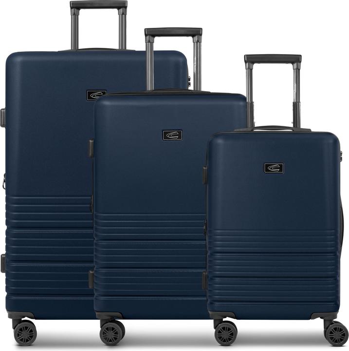 Image du produit Camel Active Hanoi 4 Rollen Kofferset 3-teilig mit Dehnfalte (202 l, XL (à partir de 115l))