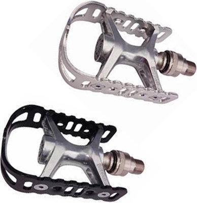 Mks UB-Lite Ezy - Clip On Touring Pedals (Silver)