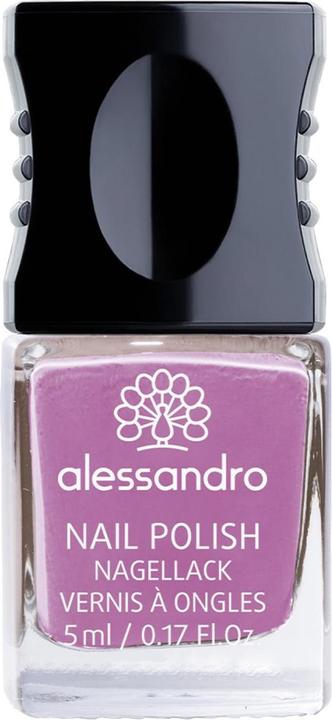 Actual product image Alessandro Nail Polish Stay Brave (Violet, Colour paint)