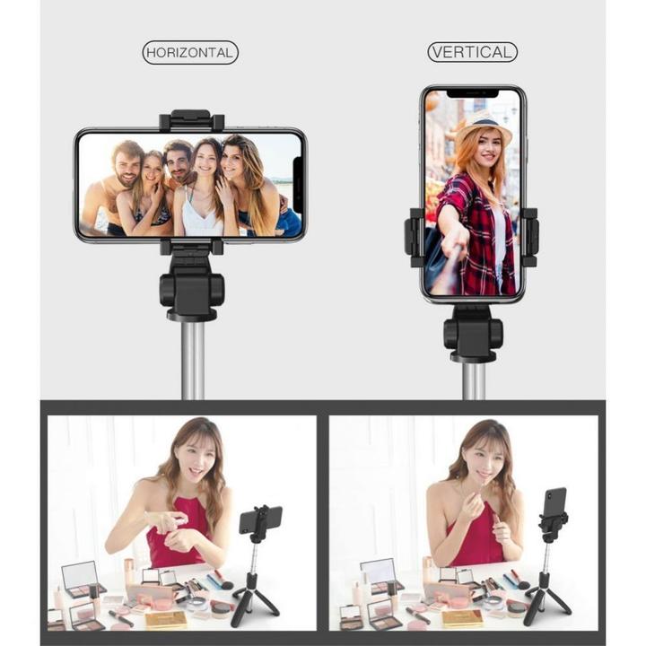 Image du produit Tech-Protect L01s Wireless Selfie Stick Tripode Black