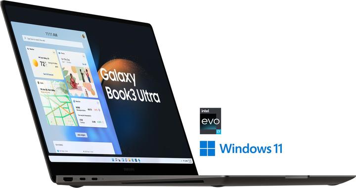 Image du produit Samsung Galaxy Book3 Ultra (16", Intel Core i7-13700H, 16 Go, 512 Go, DE)