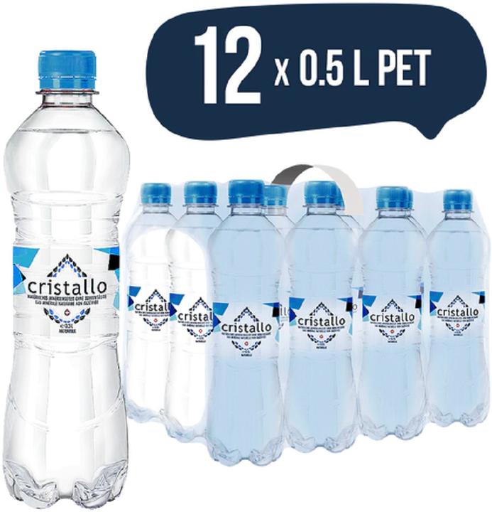Actual product image Cristallo Mineral water (12 x 50 cl)