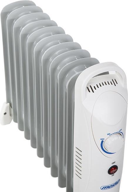 Actual product image Mesko MS7806 Electric Space Heater Indoor Oil Fan Heater (1200 W)