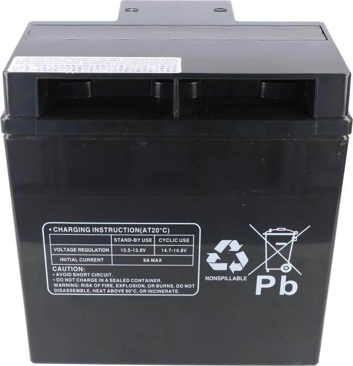 Actual product image Multipower Akku MP30-12C mit M6 Schraubanschluss (12 V, 30 Ah)