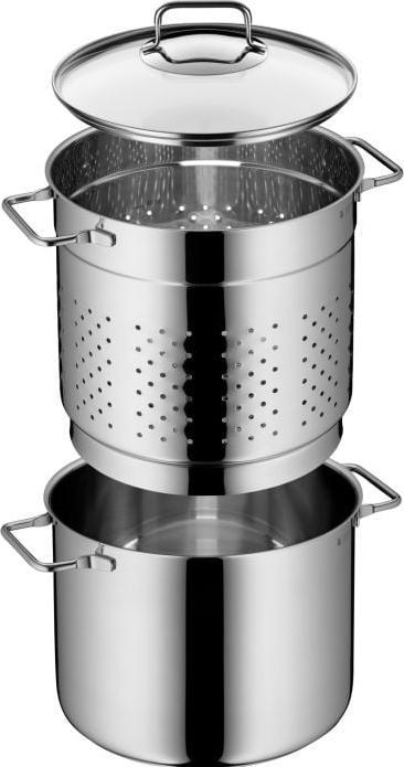 Image du produit WMF Marmite à pâtes (24 cm, Casserole, Acier inoxydable)
