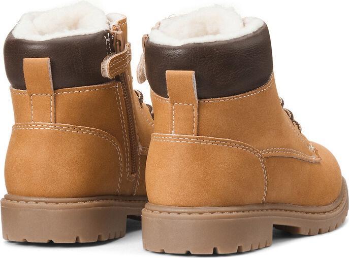 Produktbild La Redoute Collections Gefütterte Boots mit Schnürung und Reissverschluss (30)