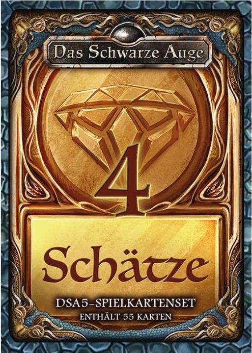DSA5 playing card set - Treasures & Valuables 4, 55 cards (DE edition) (German)