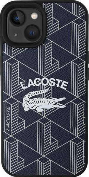 Produktbild Lacoste LCHMP15SPIGV iPhone 15 / 14 / 13 6.1" granatowy/navy hardcase Monogram Vintage Logo MagSafe (Apple iPhone 15)