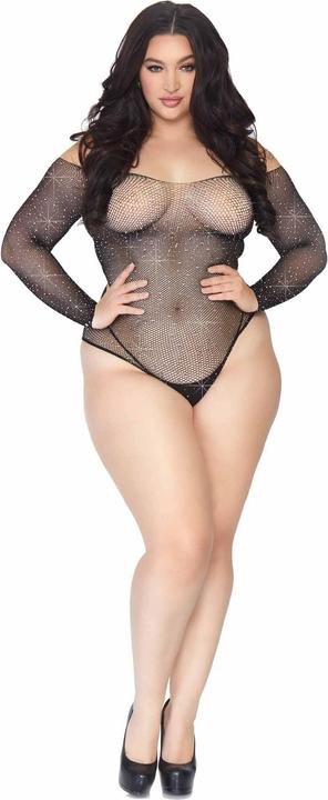 Produktbild Leg Avenue Crystalized fishnet bodysuit + (XL, XXL)