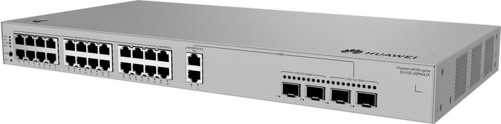 Actual product image Huawei S620-24T16X8Y2CZ 24x10/100/1000BASE-T ports 16x10GE SFP+ ports 8x25GE SFP28 ports 2x100GE QSF (50 Ports)