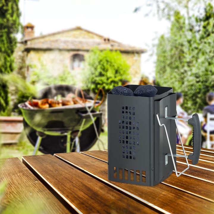 Actual product image Relaxdays Fireplace