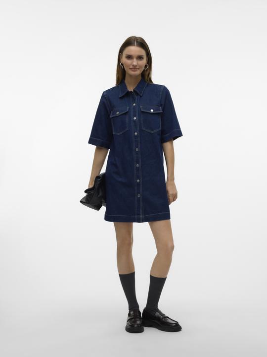 Produktbild Vero Moda VMFENJA Kurzes Kleid Jeanskleid (M)