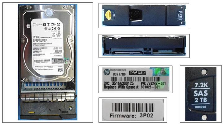 Immagine prodotto HPE DRV 2TB 6G SAS 7.2K NL LFF (2 TB, 3.5")