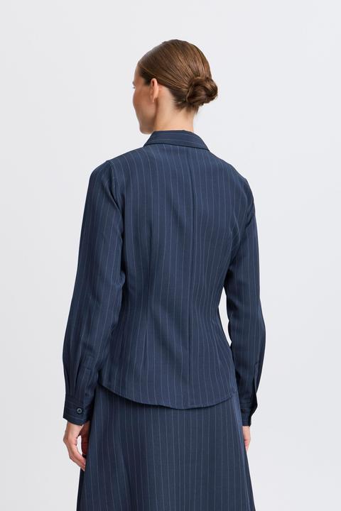 Actual product image B.young BYMMMIDDE SHORT SHIRT 20815531 (34)