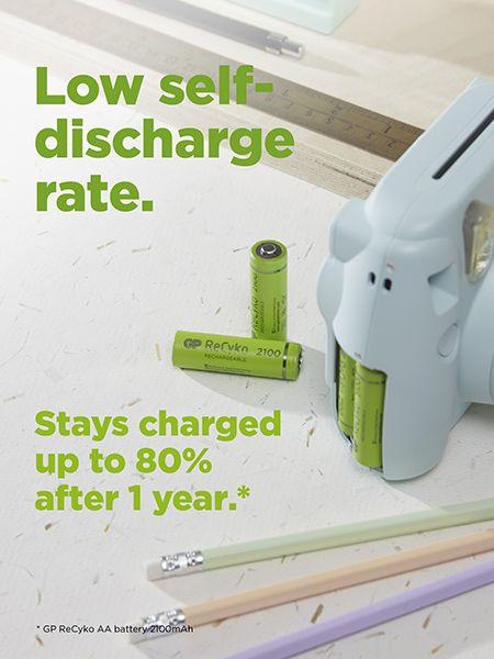 Image du produit GP Batteries ReCyko (4 pcs, AA, 2000 mAh)