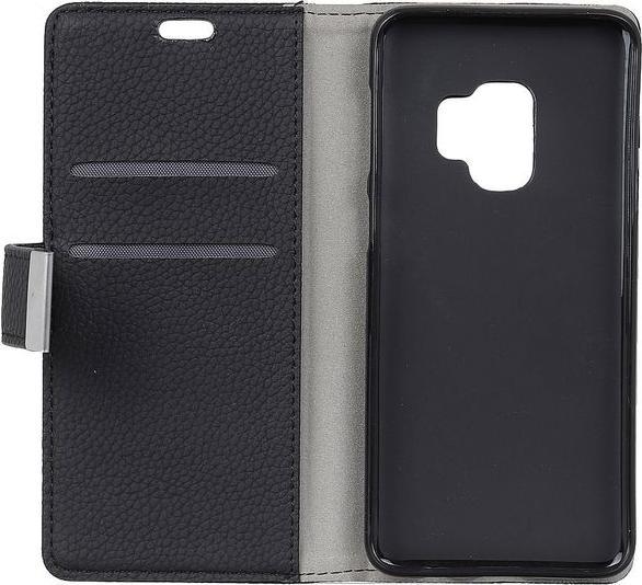 Produktbild MU Classic Leder Hülle mit Litchitextur (Samsung Galaxy S9+)