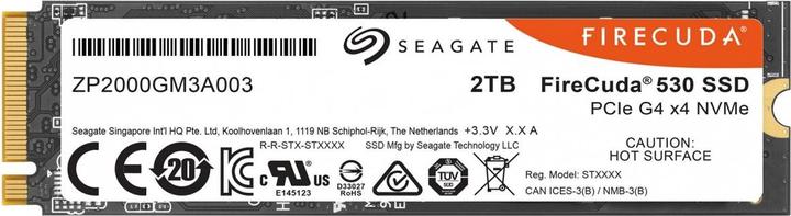 Immagine prodotto Seagate FireCuda 530 (2000 GB, M.2 2280)