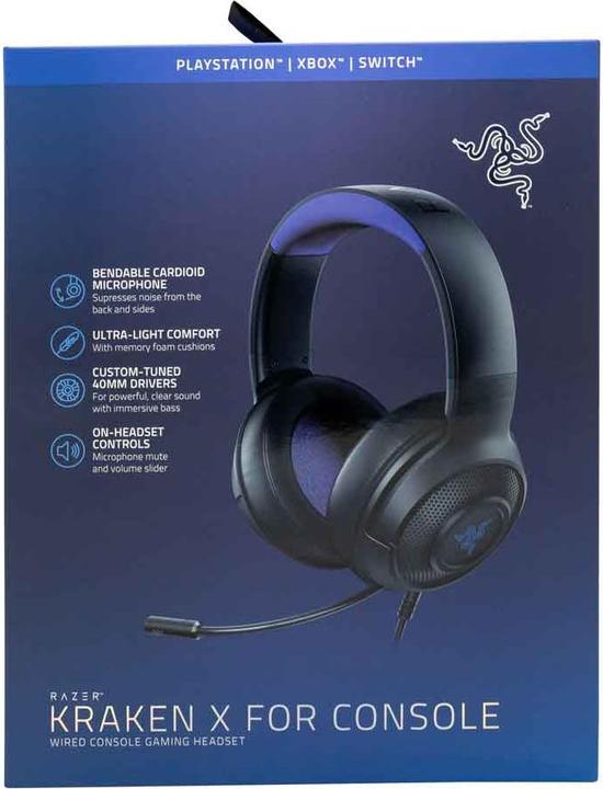 Actual product image Razer Kraken X (Cable)