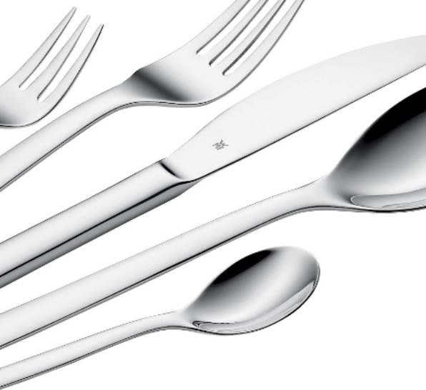 Produktbild WMF Besteck Besteckset 6 Personen Atria 30tlg Monobloc-Messer Edelstahl poliert (30 Stück, Besteck Set)