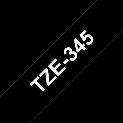 Actual product image Brother Tze-345 (1.80 cm, Black)
