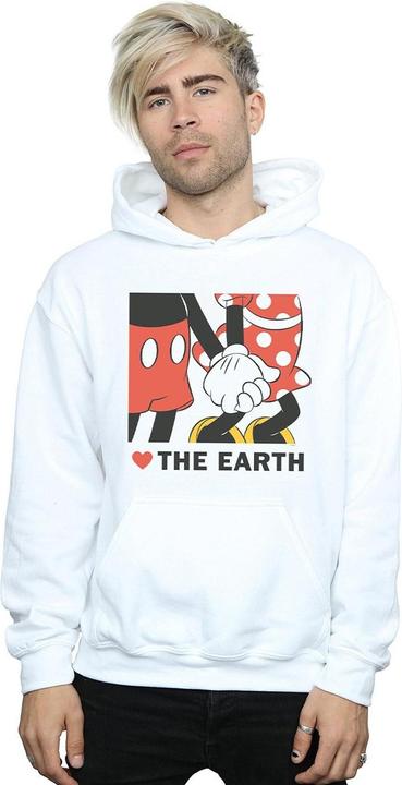 Produktbild Disney Mickey Mouse Heart The Earth Kapuzenpullover (M)