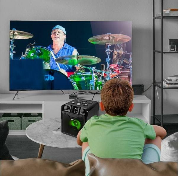 Immagine prodotto Vonyx Altoparlante Karaoke SBS52B-DRUM (Attivo, 1x 50 W)