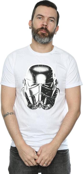 Produktbild Star Wars Stormtrooper Warp Speed Helmet TShirt (L)