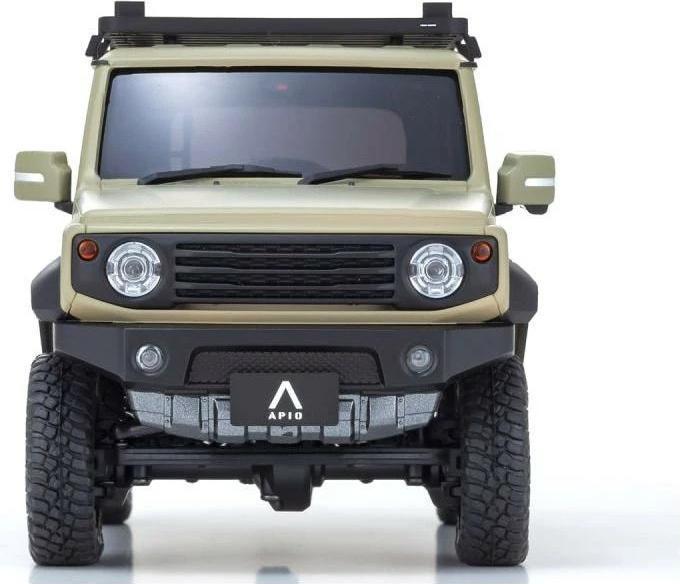 Actual product image Kyosho Scale Crawler Mini-Z Suzuki Jimny Apio TS4, Khaki 1:18, ARTR (RTR Ready-to-Run)