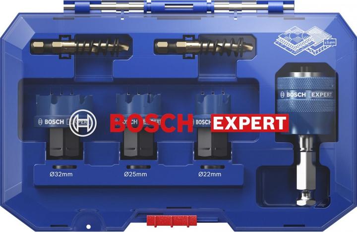 Produktbild Bosch Professional Zubehör EXPERT Sheet Metal Lochsägen-Set 22/25/32 x 5 mm (22 mm, 25 mm, 32 mm)