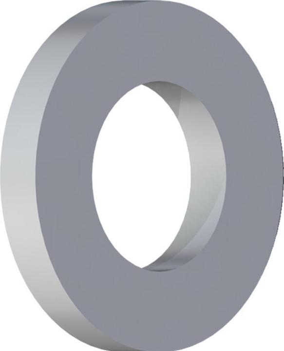 Reisser Washers, DIN 125, Ø 8.4, stainless steel A2, pickled, passivated, packed a 100
