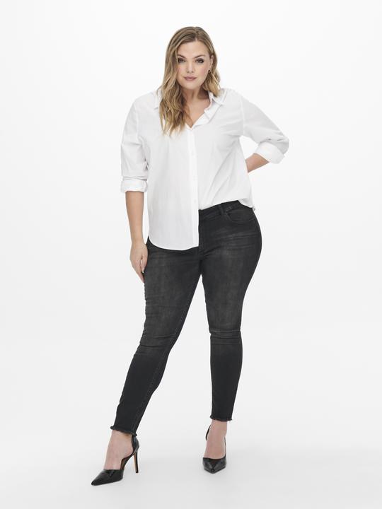 Actual product image Only Curvy CARwilly reg ankle skinny fit jeans (W46/L34)