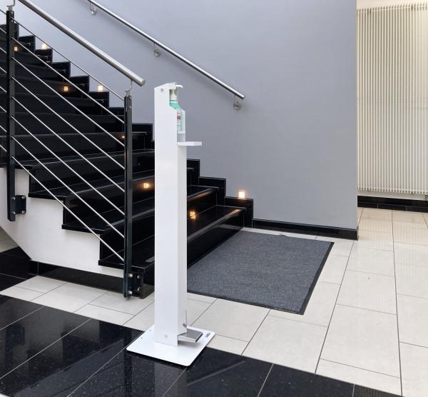 Produktbild Durable Desinfektionsspender 589502 weiss, mit Fusspedal