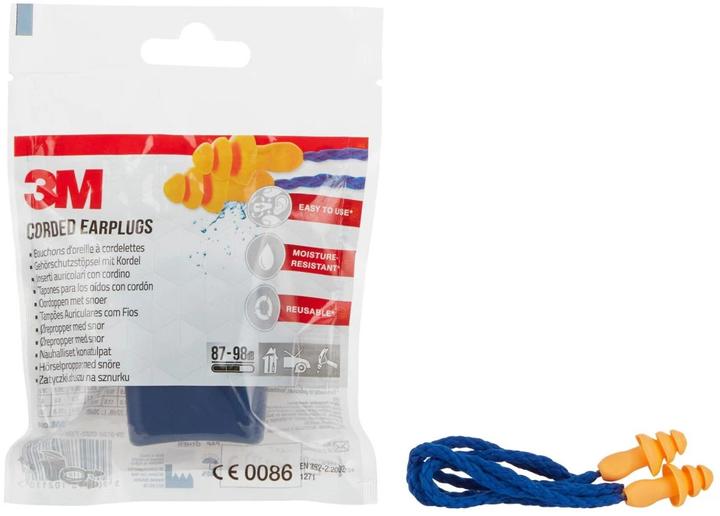 Produktbild 3M Gehörschutzstöpsel mit Kordel (1 x)
