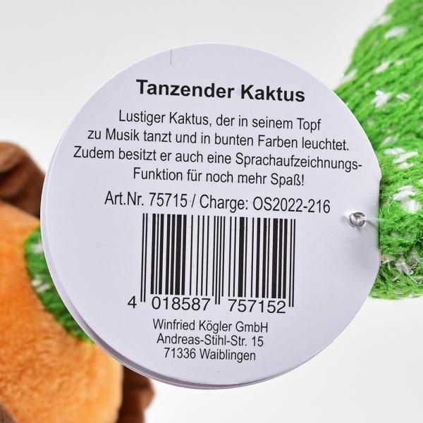 Image du produit Kögler Cactus dansant (32 cm)