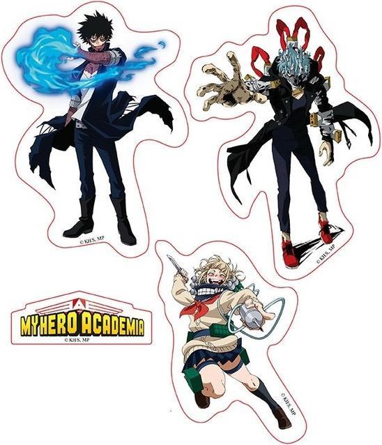 Immagine prodotto ABYstyle MY HERO ACADEMIA - Adesivi - 16x11cm 2 fogli - Eroi Cattivi X5