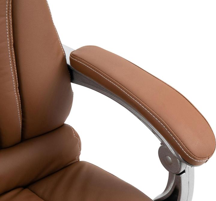 Image du produit CLP Chaise de bureau Pacific, marron clair