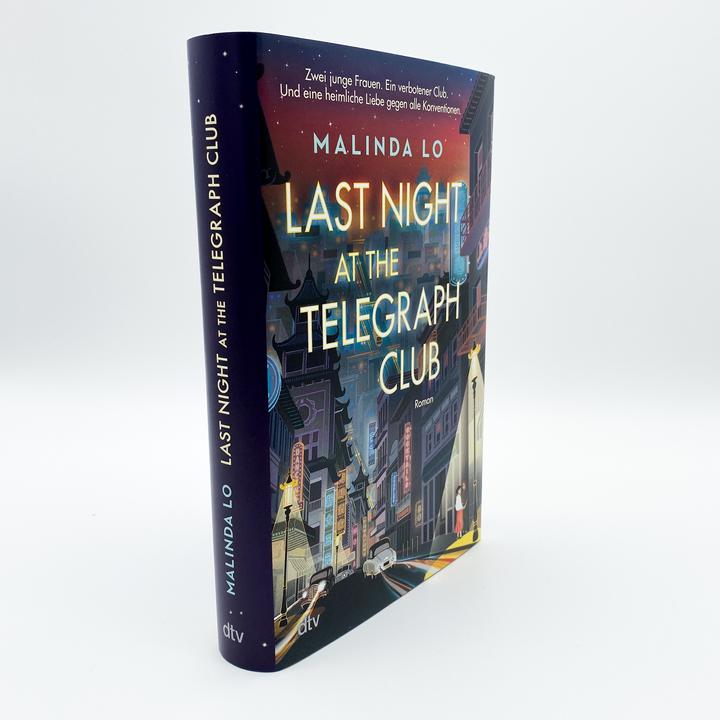 Actual product image Last night at the Telegraph Club (German, Malinda Lo, 2023)