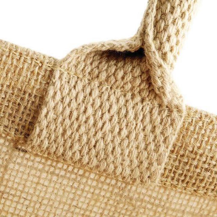 Produktbild Westford Mill Jute Boutique Einkaufstasche (19L) (19 l)