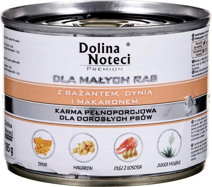 Immagine prodotto Dolina noteci 5902921300410 Cibo in scatola per cani Noodle Vegetable Adult 185 g (Senior, 1 pz., 185 g)