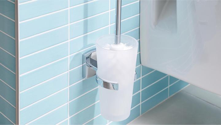 Produktbild tesa KLAAM WC-Bürstengarnitur inkl. Klebelösung ohne Bohren
