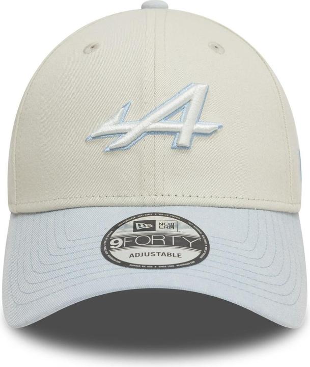 Actual product image New Era 9Forty Strapback Cap - ACID WASH BWT Alpine beige