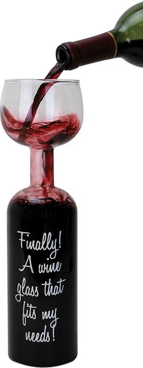 Produktbild Winkee Weinflaschenglas (75 cl, 1 Gläser, Rotweingläser)