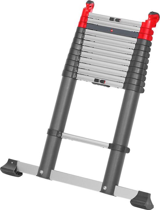Immagine prodotto Hailo FlexLine, scala telescopica di sicurezza in alluminio, 13 pioli (Scala singola, 480 cm)