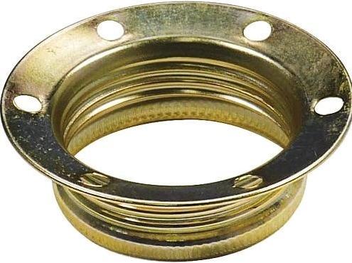 Electroplast Anneau de douille E14 laiton 5 STK