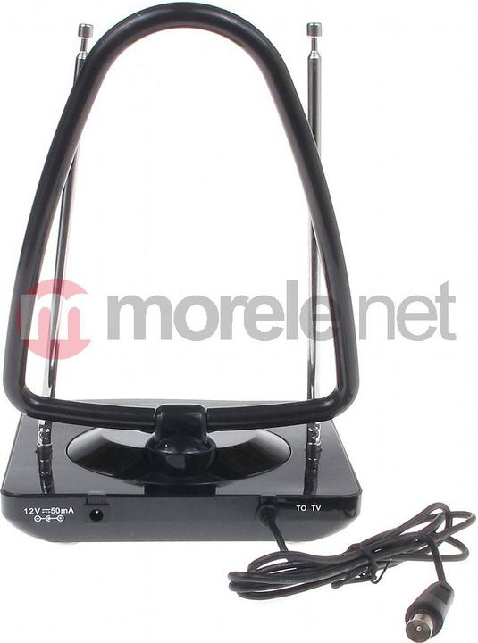 Actual product image Maclean MCTV-963 MCTV-963 vidaus antena (Indoor antenna, 45 dB, DVB-T / -T2, DVB-S / -S2, LTE, UKW / MW / LW)