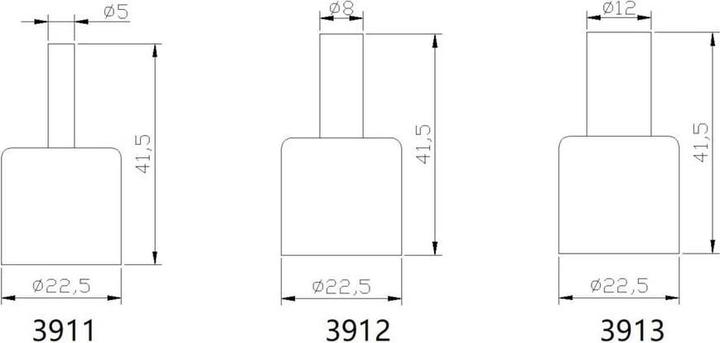 Actual product image Toolcraft ZD-8908HT1 + ZD-8908HT2 + ZD-8908HT3 Hot air nozzle round tip size (Hot air nozzle)
